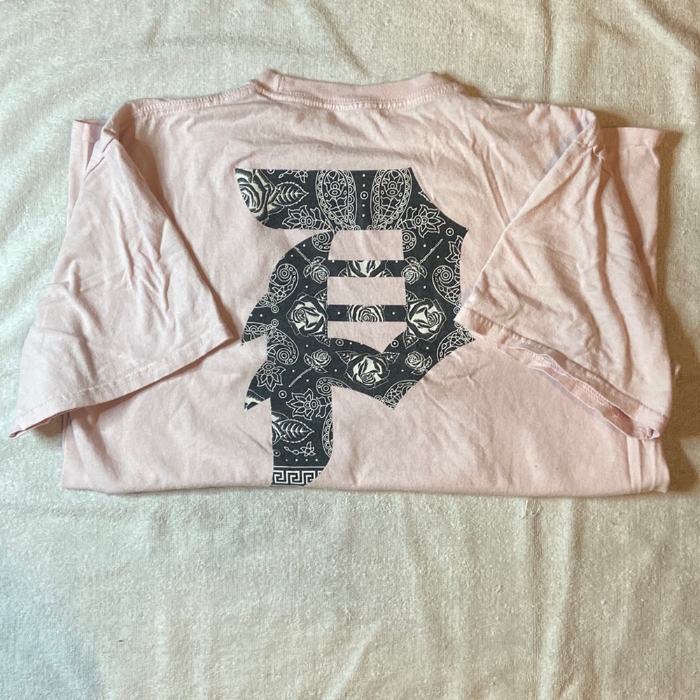 Pale Pink Primitive “P” Tee